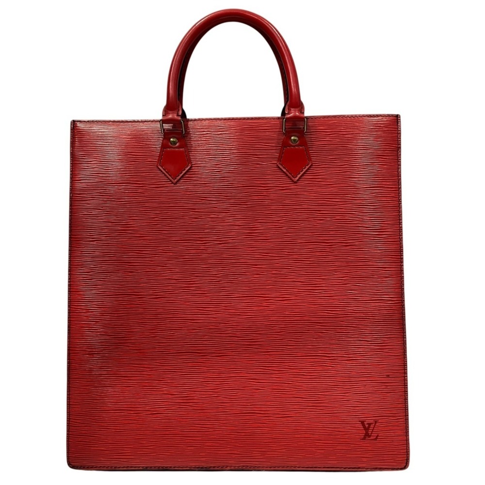 Louis Vuitton Sac Plat Handbag, Epi Leather, M52077